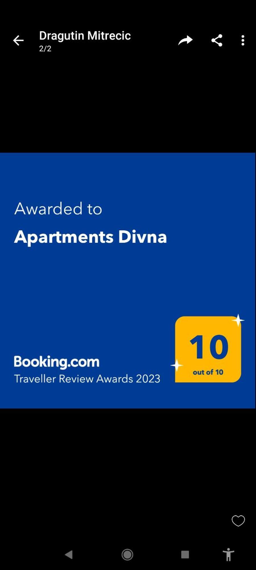 Apartments Divna Baška Voda Exterior foto
